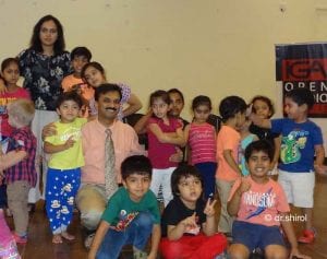 Nafisa caterpillar club dental activities in summer camp