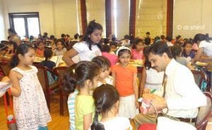 caterpillar4 Dental awareness as summer camp activity