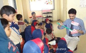 redcamel dental awareness in school